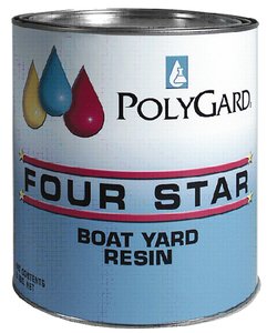 Boat Yard Polyester Resin without Wax Qt